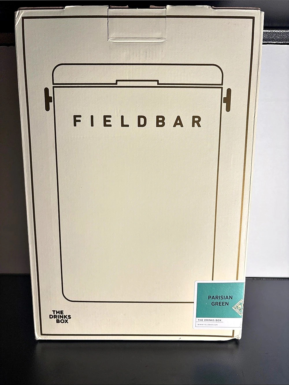Fieldbar The Drinks Box in Parisian Green